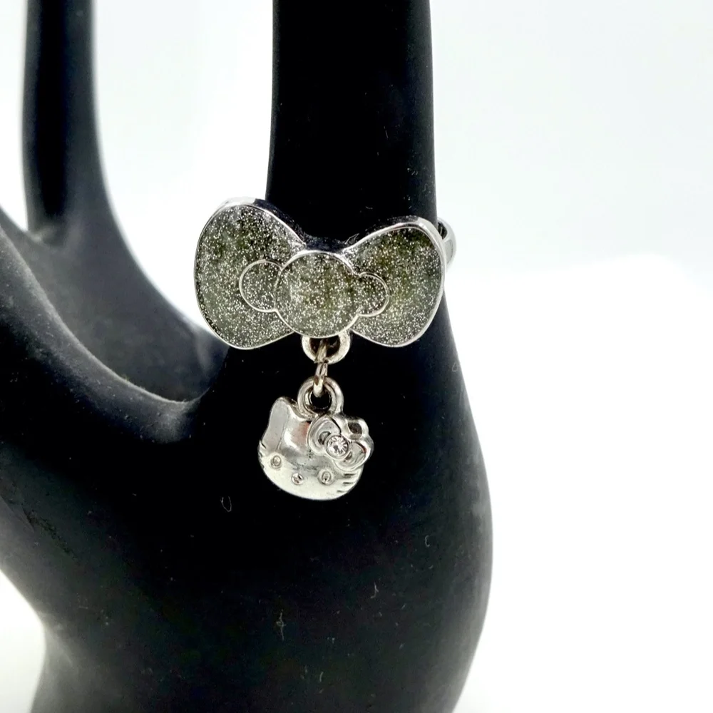 HELLO KITTY RING San Rio 76 Vintage Sz 6 1/2